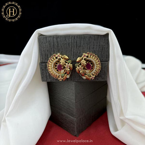 Beautiful Gold Plated AD Earrings JH4467