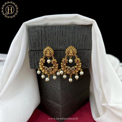 Beautiful Gold Plated AD Earrings JH4470