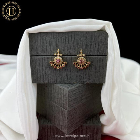 Beautiful Gold Plated AD Earrings JH4472