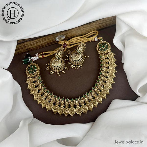 Elegant Gold Plated Antique Necklace JH4526