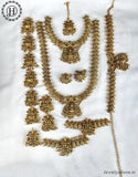 Beautiful Gold Plated Antique Bridal Jewellery Set JH4601