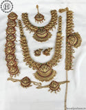 Beautiful Gold Plated Antique Bridal Jewellery Set JH4602