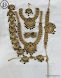 Beautiful Gold Plated Antique Bridal Jewellery Set JH4604