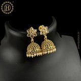 Elegant Gold Plated Kundan Earrings JH4627