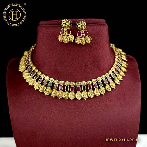 Exclusive Premium Quality AD Stone Necklace JH4789