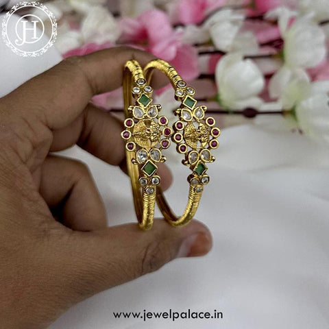 Exquisite Premium Quality Microplated Stone Bangles JH4926