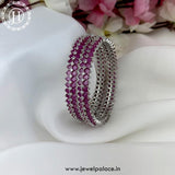 Exquisite Premium Quality Microplated Stone Bangles JH4928