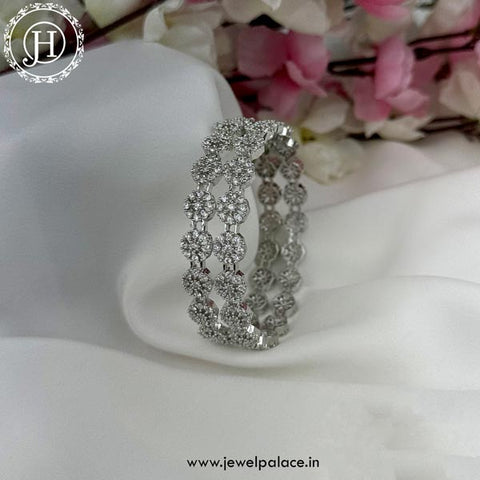Exquisite Premium Quality Microplated Stone Bangles JH4933