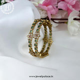 Exquisite Premium Quality Microplated Stone Bangles JH4945