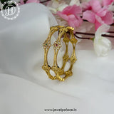 Exquisite Premium Quality Microplated Stone Bangles JH4947