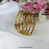 Exquisite Premium Quality Microplated Stone Bangles JH4951