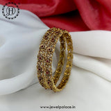 Exquisite Premium Quality Microplated Stone Bangles JH4965