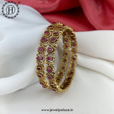Exquisite Premium Quality Microplated Stone Bangles JH4966