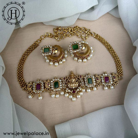 Beautiful Premium Quality Gold Plated Necklace JH5062