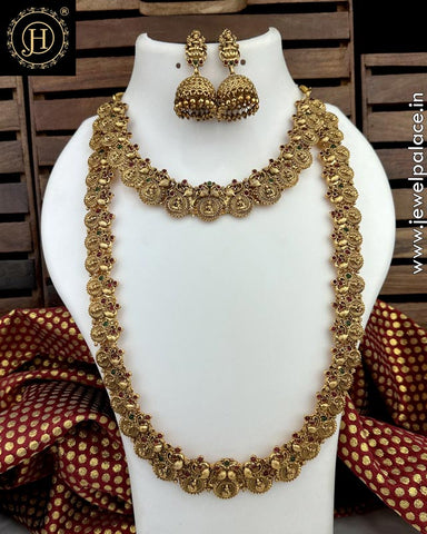 Elegant Gold Plated Antique Combo Jewellery Set JH5211