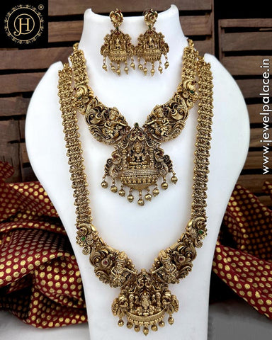 Elegant Gold Plated Antique Combo Jewellery Set JH5212