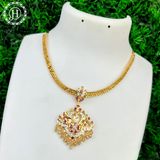Micro Gold Plated Impon Attigai Necklace Jewellery  JH708