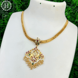 Micro Gold Plated Impon Attigai Necklace Jewellery  JH710