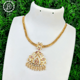 Micro Gold Plated Impon Attigai Necklace Jewellery  JH714