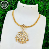Micro Gold Plated Impon Attigai Necklace Jewellery  JH721